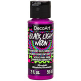 Deco Art Americana Black Light Neon Acrylic Paint 2oz - Ultraviolet