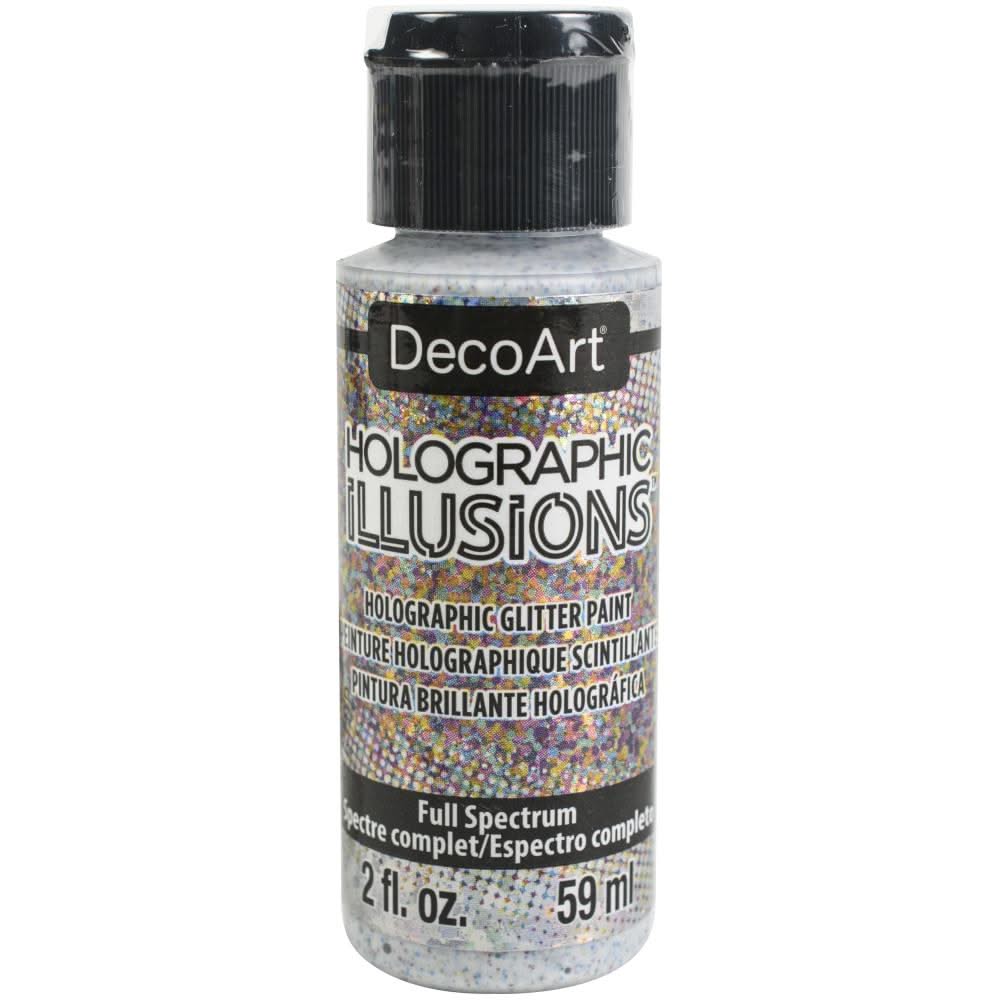 DecoArt Holographic Illusions Paint 2oz - Full Spectrum -Multi