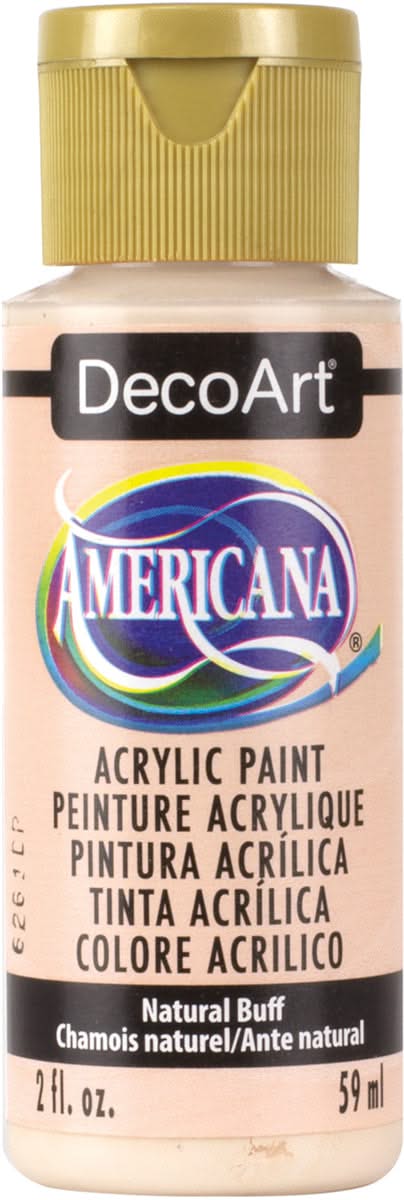 Americana Acrylic Paint 2oz Natural Buff - Opaque