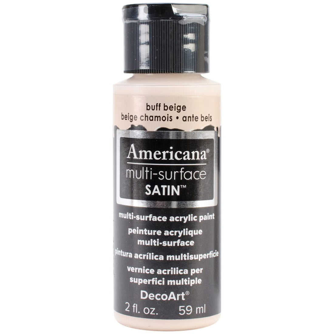 Americana Multi-Surface Satin Acrylic Paint 2oz - Buff Beige*