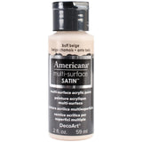 Americana Multi-Surface Satin Acrylic Paint 2oz - Buff Beige*