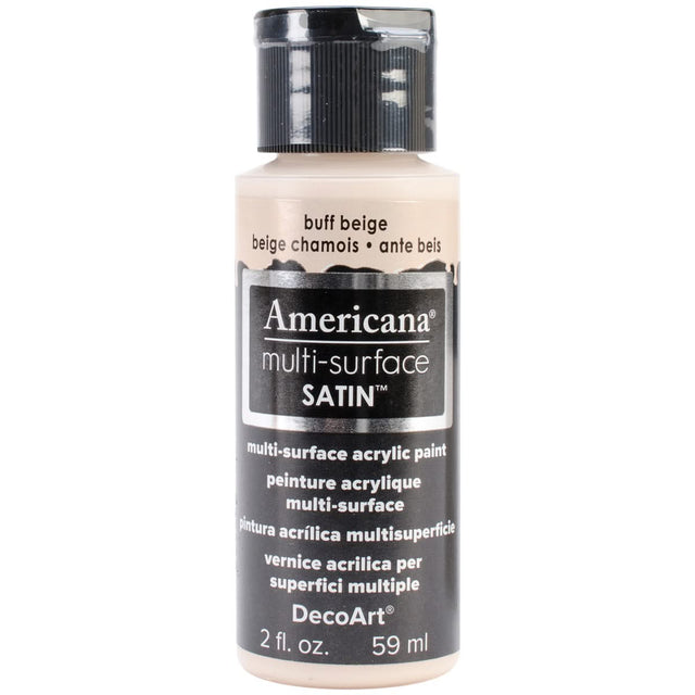 Americana Multi-Surface Satin Acrylic Paint 2oz - Buff Beige*