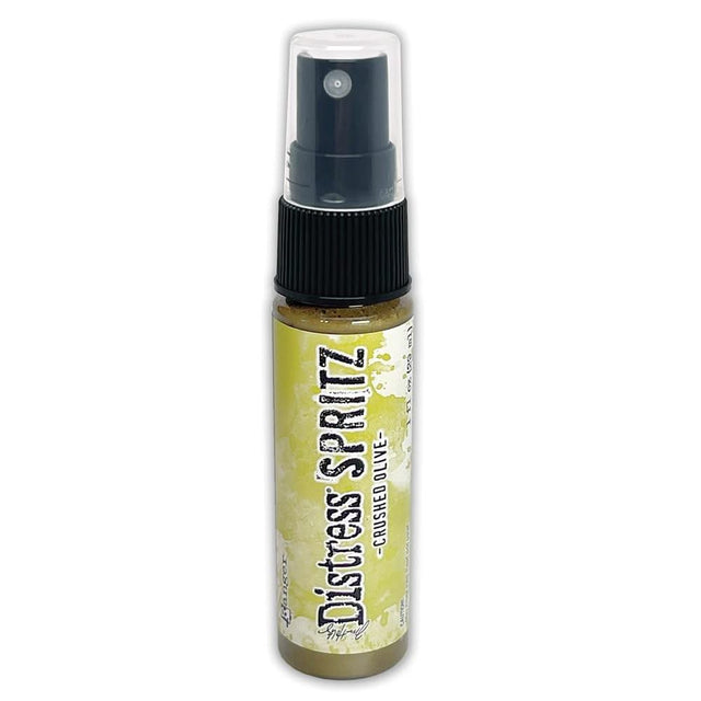 Tim Holtz Distress Spritz 1oz Bottle - Crushed Olive*