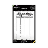 Arden Creative Studio Vintage Makers Ledger 01 Stencil