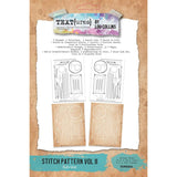 Arden Creative Studio TEXT(ures) By Lou Collins - Stitch Pattern Vol. II 6" x 8" Rub-On Transfer Set