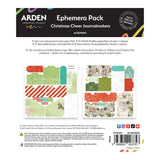 Arden Creative Studio Ephemera Pack for Christmas Cheer Journalmakers on a white background
