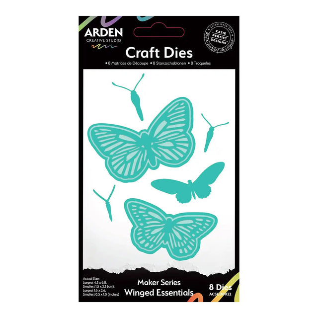 Arden Creative Studio Maker Series - Winged Essentials Craft Die Set