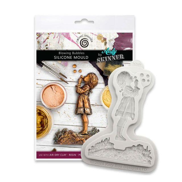 Andy Skinner Silicone Mould - Blowing Bubbles