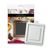 Poly Sol Classic Frame Silicone Mould kit by Classic Sizzlin' Designs, showing the retail packaging and the white silicone mould itself on a clean white background.