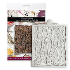 Cosmic Shimmer Silicone Mould - Continuous Tree Bark