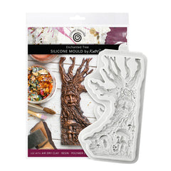 Cosmic Shimmer Silicone Mould - Enchanted Tree