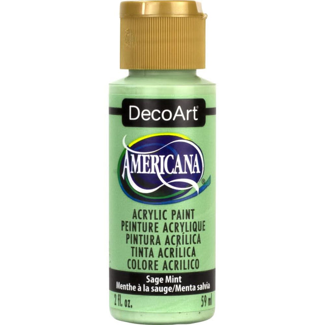 Americana Acrylic Paint 2oz - Sage Mint