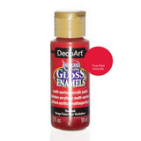 Americana Gloss Enamels Acrylic Paint 2oz - True Red