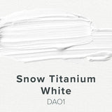 DecoArt Americana Acrylic Paint 8oz - Snow (Titanium) White