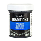 Traditions Artist Acrylic Gesso 4oz - Black*