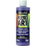 DecoArt FluidArt Ready-To-Pour Acrylic Paint 8oz - Blue Violet*