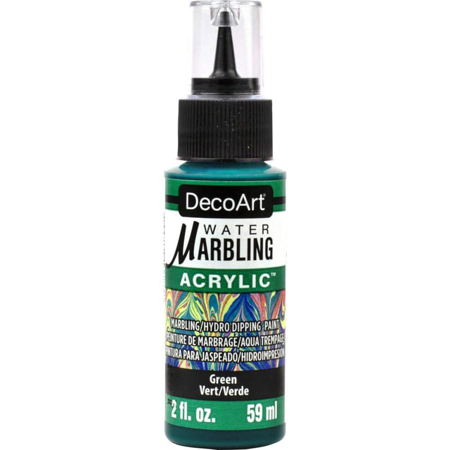 DecoArt Water Marbling Paint 2oz - Green
