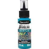 DecoArt Water Marbling Paint 2oz - Tropical Blue*