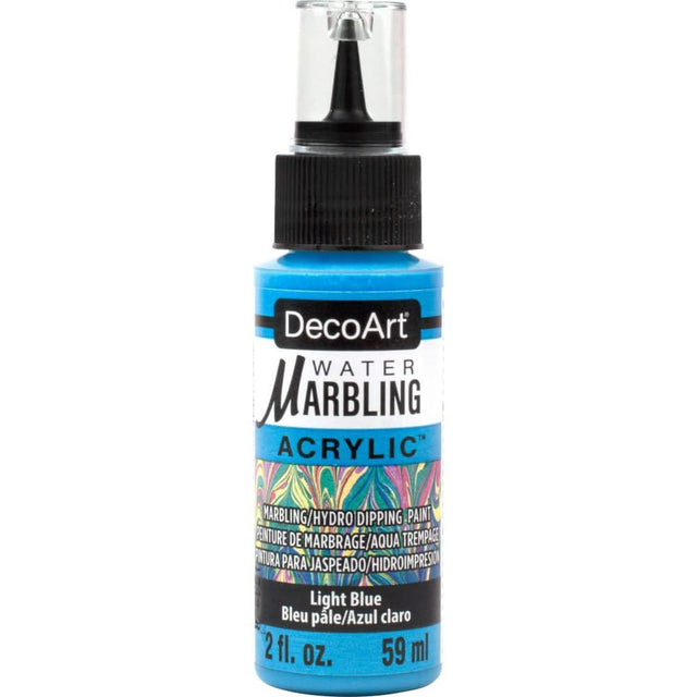 DecoArt Water Marbling Paint 2oz - Light Blue