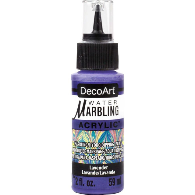 DecoArt Water Marbling Paint 2oz - Lavender