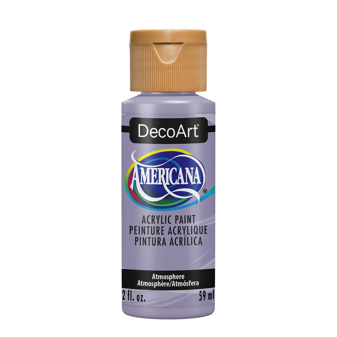 DecoArt Americana acrylic paint bottle on a white background