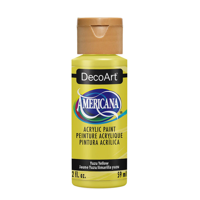 DecoArt Americana acrylic paint bottle on a white background