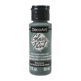 DecoArt Glass Paint 2oz - Deep Green*