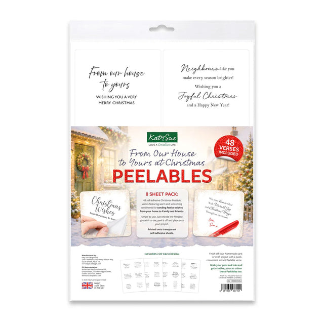 Katy Sue From Our House To Yours at Christmas Peelables
