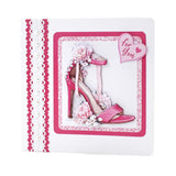Katy Sue Die Cut Decoupage 3/Pkg - Stilettos in Bloom