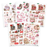 Katy Sue Die Cut Decoupage & Embellishment Collection 10/Pkg - Rose Couture
