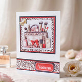 Katy Sue Die Cut Decoupage & Embellishment Collection 10/Pkg - Rose Couture