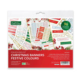 K&Company Christmas banner set packaging with festive colors and text.