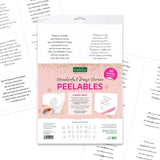 Katy Sue Wonderful Days Peelable Verses