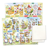 Katy Sue Card Making Kit - The Garden Gnomes