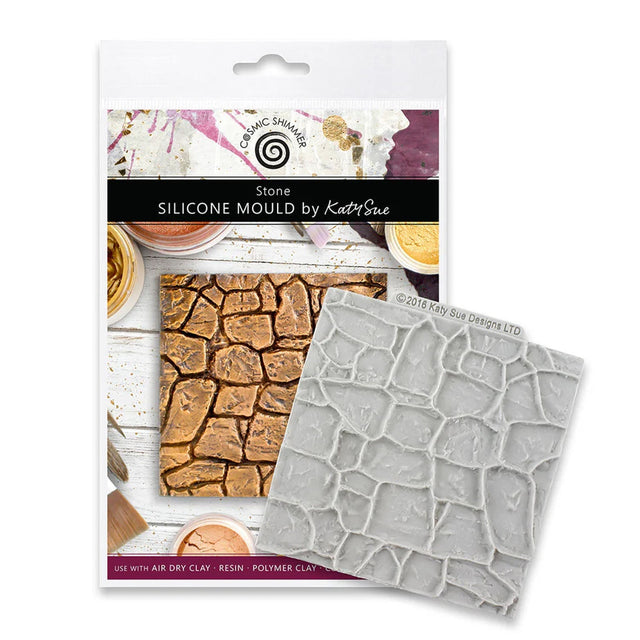 Katy Sue Cosmic Shimmer Silicone Mould - Stone
