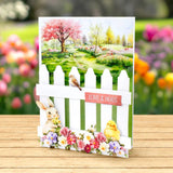 Katy Sue Die Cut Decoupage & Embellishments Set 3/Pkg - Garden Flowers