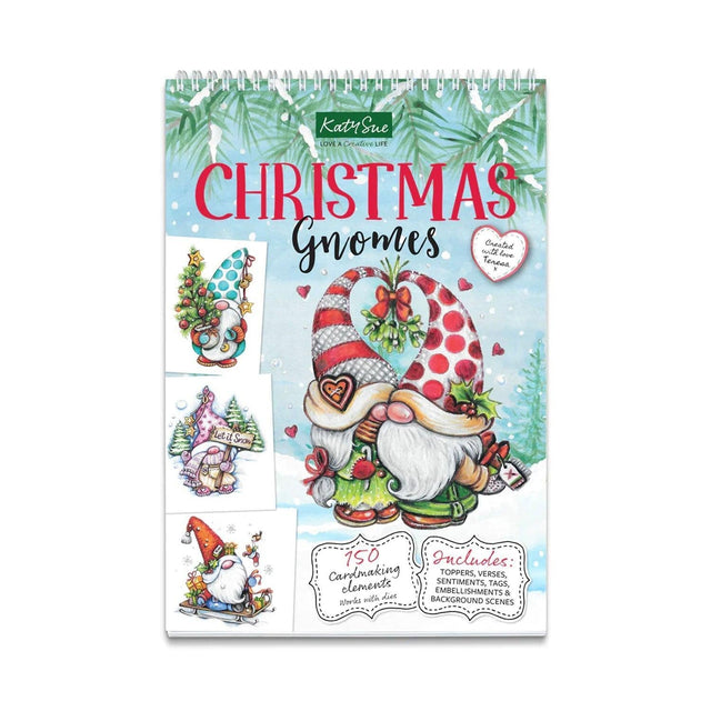 Katy Sue Paper Craft Pad - Christmas Gnomes