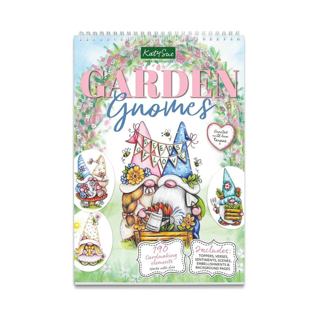 Katy Sue Paper Craft Pad - Garden Gnomes