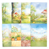 Katy Sue Scene Stash 24 Sheets - Garden Gnomes