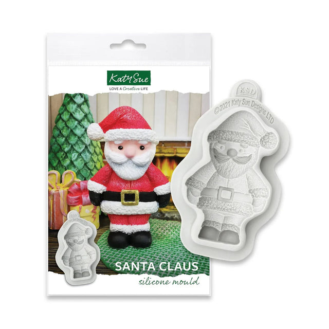 Katy Sue Silicone Mould - Santa Claus