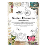Garden Chronicles sticker book by Arden Creative Studio with decorative elements on a white background