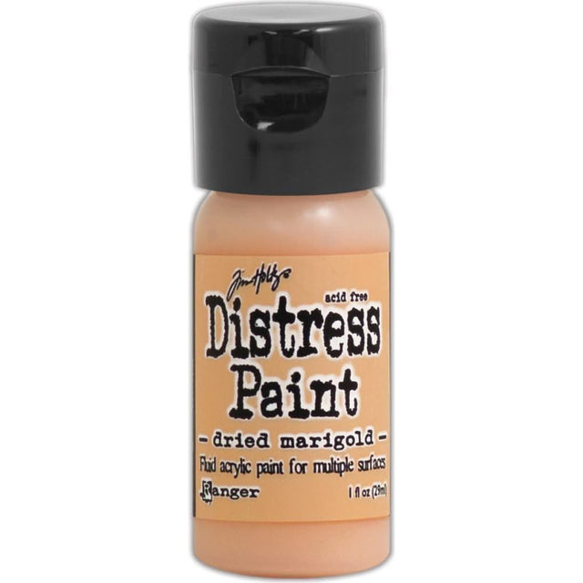 Tim Holtz Distress Paint Flip Top 1oz - Dried Marigold