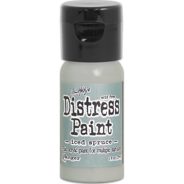 Tim Holtz Distress Paint Flip Top 1oz - Iced Spruce