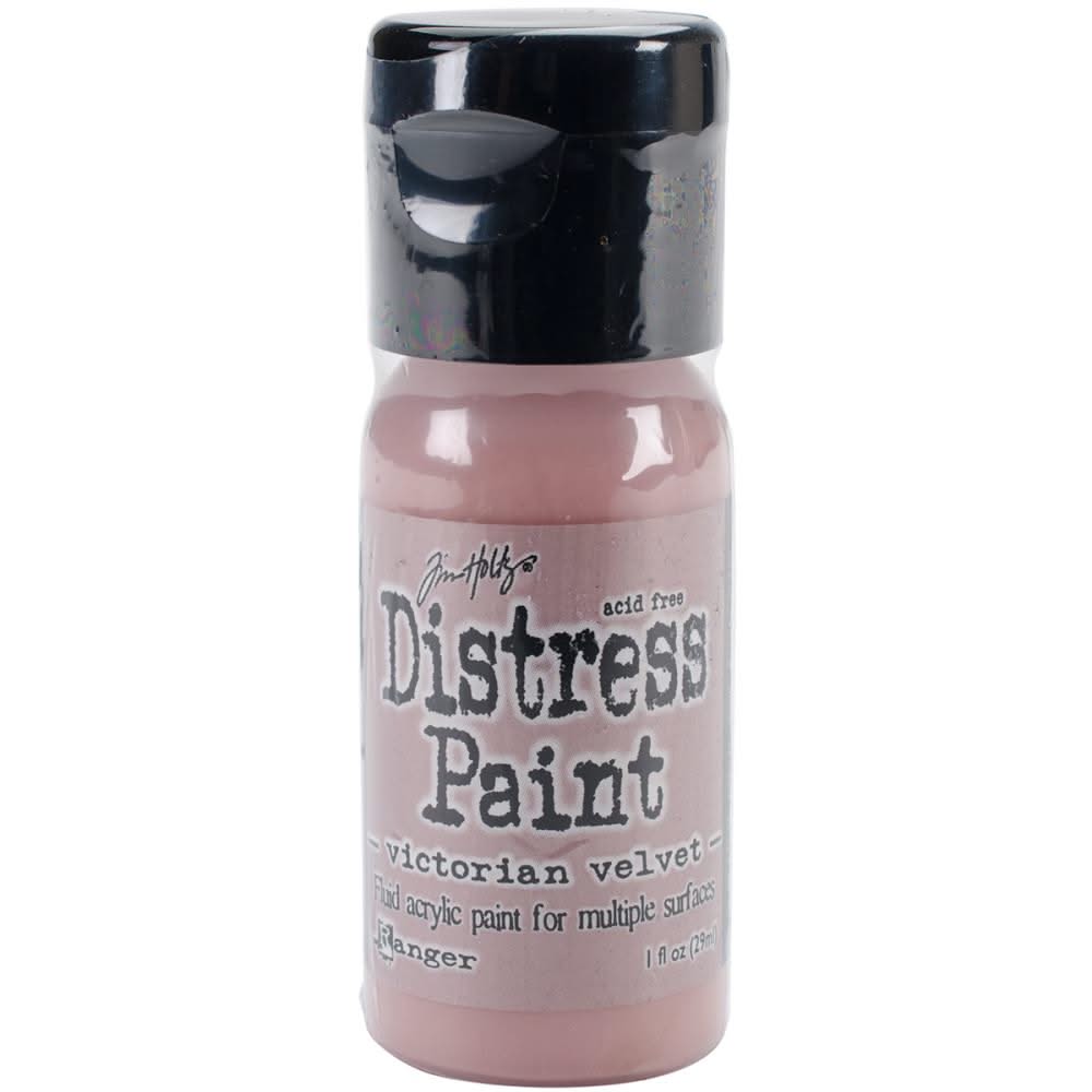 Tim Holtz Distress Paint Flip Top 1oz - Victorian Velvet