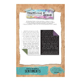 Arden Creative Studio TEXT(ures) Beneath the Brambles Laser Cut Sentiment Pack