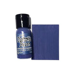 Bottle of Tim Holtz Distress Paint with a swatch of applied color on a white background