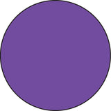 Solid purple circle on a white background