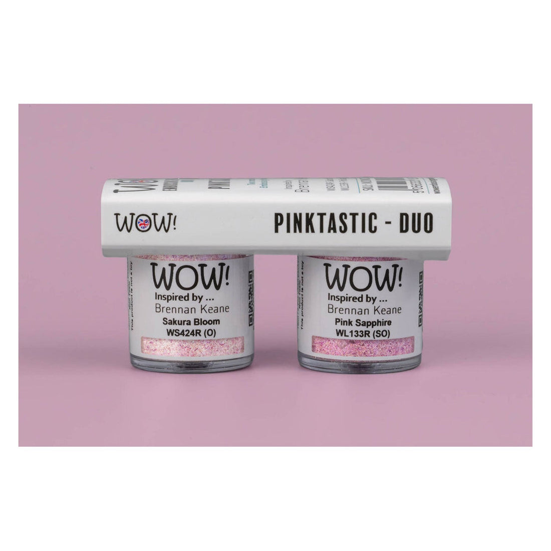 Wow! Embossing Powder Duo - Earthy Marvels - Pinktastic