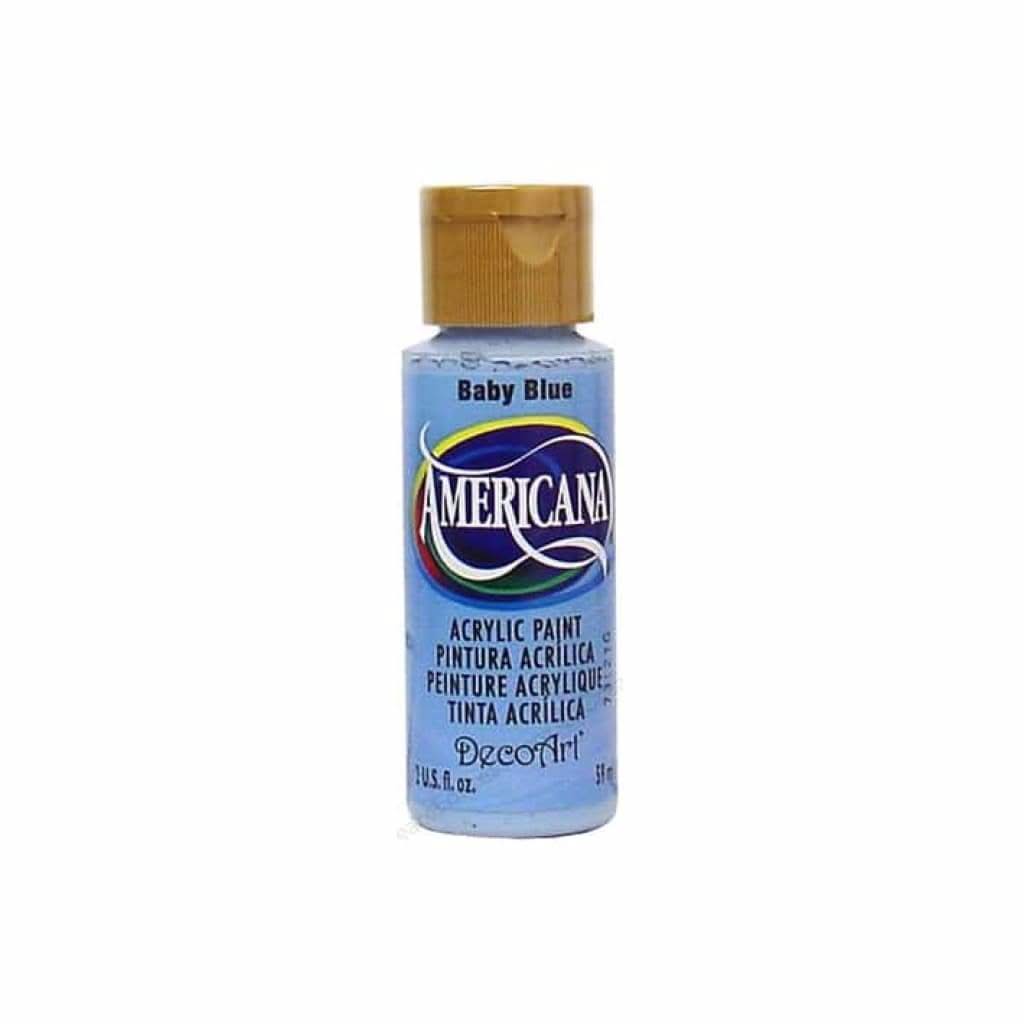 Americana Acrylic Paint 2oz - Baby Blue - Opaque