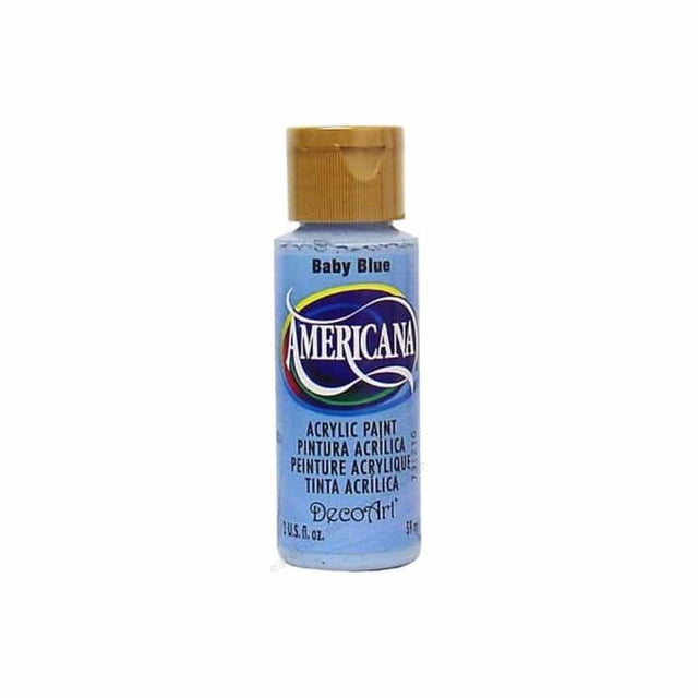 Americana Acrylic Paint 2oz - Baby Blue - Opaque